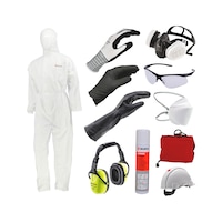 Personal protective equipment set 1040 pcs