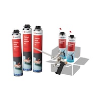 Adhesive Pu Foam and Cleaner Bundle 14 Pcs