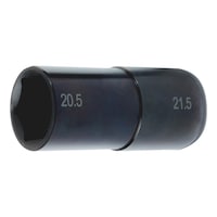 Impact 1/2 inch interchangeable socket wrench Intermediate size