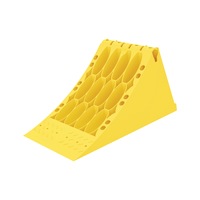 Cale De Roue HGV Draper Expert 250 Mm - Pour Roues De Plus De 920 Mm, Plastique HDPE Antidérapant