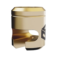 Removal tool for melt thread inserts