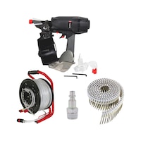 LOT CLOUEUR PNEUMATIQUE BARDAGE BOIS