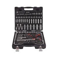 Steckschl&uuml;sselsatz 1/4 Zoll, 3/8 Zoll und 1/2 Zoll 169-tlg.