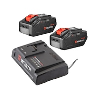 Battery pack Li-ion 18 V M-CUBE W-CONNECT set 3pcs