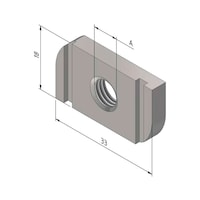 Glijmoer SLN41 Trayco