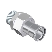 Through-bolt connection male thread METALOPRESS