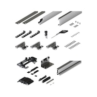 Swivel sliding door fitting set HAWA-Concepta III