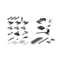 Folding sliding door fitting set Fold-Concepta III