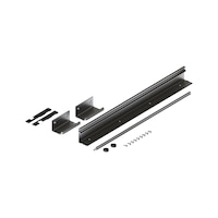 Stop recess connector set for HAWA-Concepta III pivot sliding door fitting