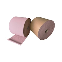 Cleaning paper on rolls