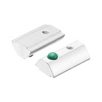 Roll-in slot nut with spring ball steel Colour