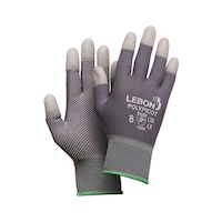 Protective glove knitted Lebon Polypicot