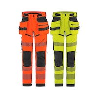 Hi-vis håndverksbukse Performance MOY dame KL2