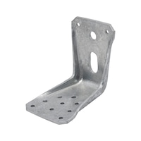 Angle bracket steel hot dip galvanized heavy duty