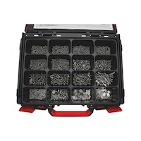 Maskinskruesortiment panhoved A4-70 TX M5-M6