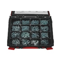 Maskinskruesortiment panhoved FZB TX M3-M4