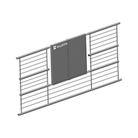 Edge protection mesh with door