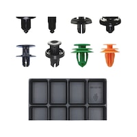 Honda General Purpose Clip Set, 201 pcs