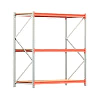 Wide-span shelf with high load capacity
