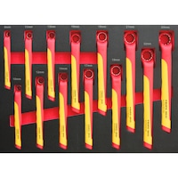 Box wrench VDE 8.4.1 set 13pcs REDSTRIPE