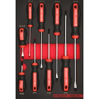 Set destornill. PH/planos 4.4.1, 9 pzs. REDSTRIPE