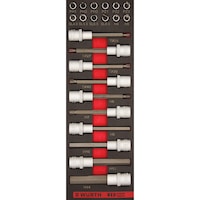 Bit 1/4 inch and 10mm set 2.4.1 22pcs REDSTRIPE