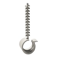 Push-fit anchor clip for single tube Schnabl