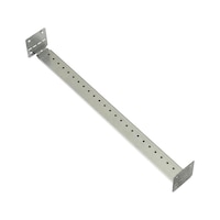Telescopic rail dry walling Schnabl