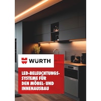 LED systems for furniture and interior fitting