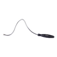 Magnetic lifter with plastic handle