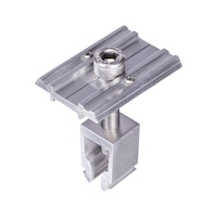 PLUS centre clamp for PLUS mounting rail