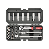 1/4 COLOS KETTŐS HATSZÖG (12 PONTOS) DUGÓKULCS KÉSZLET, 24 DB