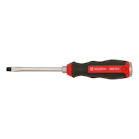 Screwdriver slotted hex. blade imp. cap REDSTRIPE