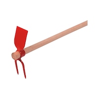 Serfouette panne et fourche forgée