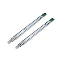 Ball-bearing full-ext. slide Soft-close push-open