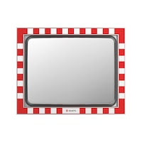 Road traffic mirror stainless steel Deluxe