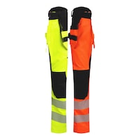 Hi-vis work trousers KAJO STRETCH class 2