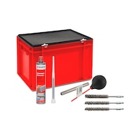 Beton injectiemortel WIT-UH 300 Set (280ml), 38-delig