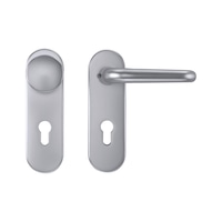Aluminium security door fitting S 12