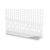 Plaster profile with mesh
