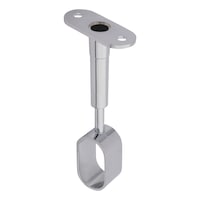 Cabinet tube centre support oval adjustable