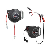 Kit avvolgitore per tubi flessibili pneumatici DSA 17-S 8 pz Kit avvolgitore per tubi flessibili pneumatici DSA 17-S 8 pz