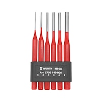 Pin Punch 6 pc Set REDSTRIPE