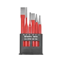 Striking tool set 6pcs REDSTRIPE