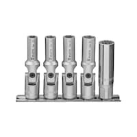 3/8 inch glow and spark plug socket wrench set 5 pieces