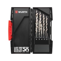 Twist drill bit SMART STEP EU+ HSS DIN 338 10 pcs