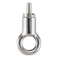 Ring wire rope holder for 1.5 mm wire rope system