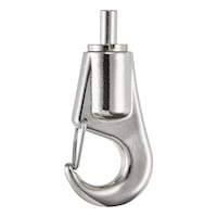 Hook for 1.5 mm wire rope system