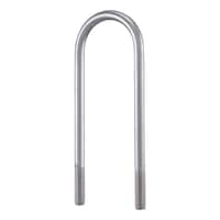 Zinc-nickel plated steel U-bolt
