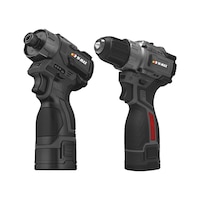 สว่านไร้สาย + ไขควงกระแทกไร้สาย